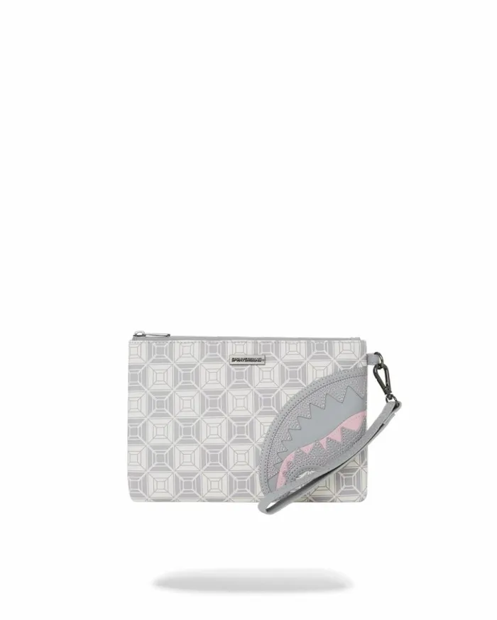 AI8 AFRICAN INTELLIGENCE BOOKED and BUSY CROSSOVER CLUTCH Bags SPRAYGROUND