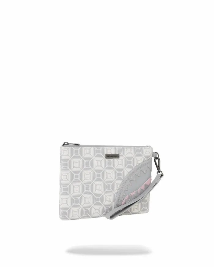AI8 AFRICAN INTELLIGENCE BOOKED and BUSY CROSSOVER CLUTCH Bags SPRAYGROUND