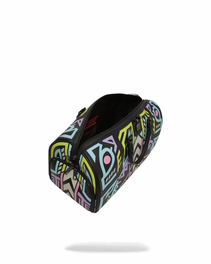 AI PATH TO THE FUTURE III DUFFLE 8211 SANDFLOWER COLLAB GLOW IN THE DARK Bags SPRAYGROUND