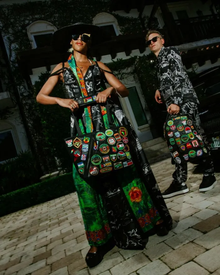 AI THE 54 PATCHES OF AFRICA CARGO TOTE Bags SPRAYGROUND