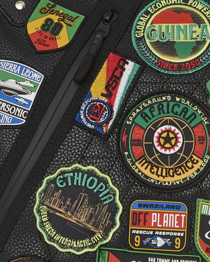 AI THE 54 PATCHES OF AFRICA CARGO TOTE Bags SPRAYGROUND