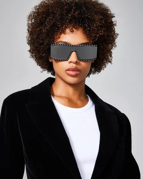 Accessories JAGGER SUNGLASSES BLACK Black Steve Madden Sunglasses Accessories JAGGER SUNGLASSES BLACK Black Steve Madden Sunglasses