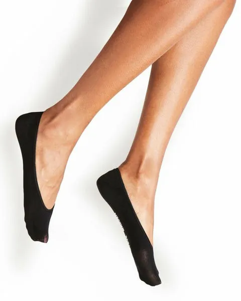 Accessories NOSLIP FOOTIES BLACK Black Steve Madden Socks and Tights