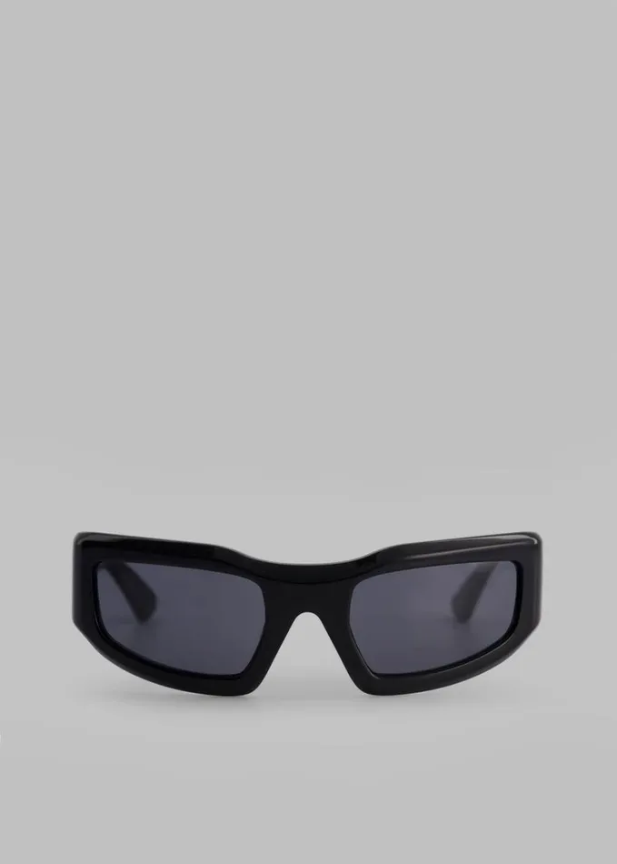 Accessories WomenMen The Frankie Shop Port Tanger Andalucia Sunglasses 8211 Black AcetateBlack Lens