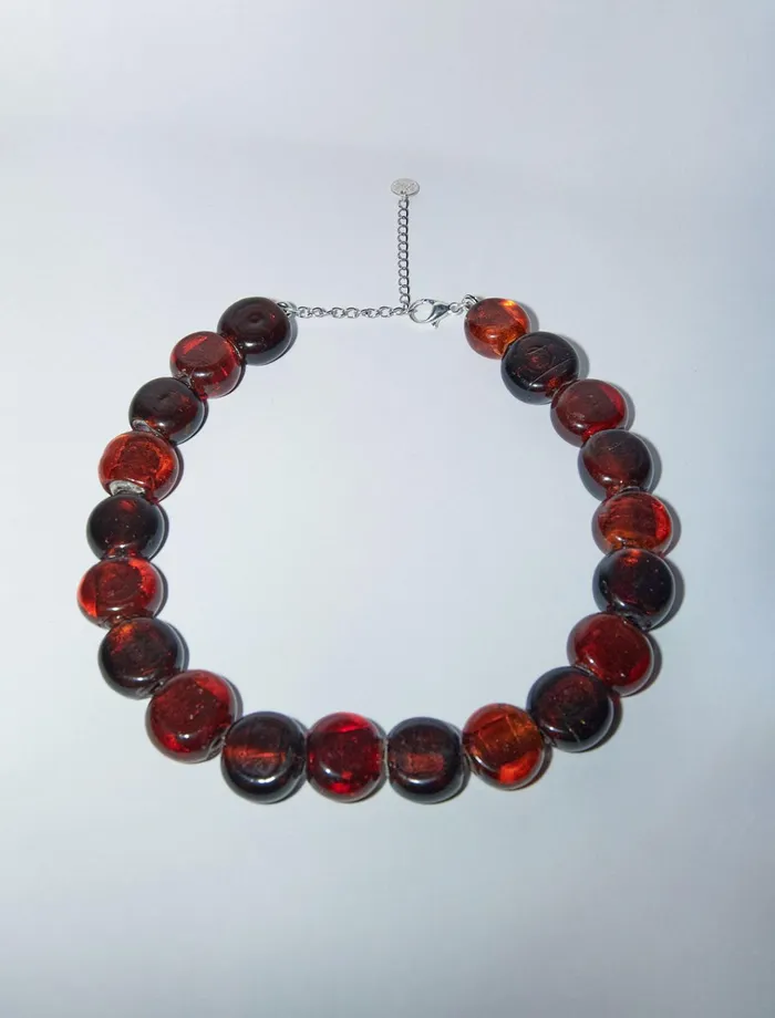 Adrienne Dark Red Women Paloma Wool Jewelry