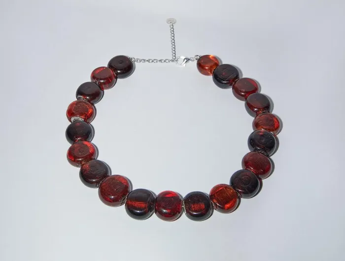 Adrienne Dark Red Women Paloma Wool Jewelry