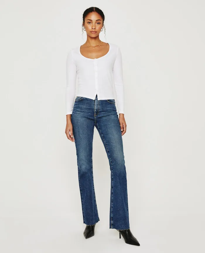 AG Jeans Denim Women Alexxis Boot 14 YEARS WILDERNESS