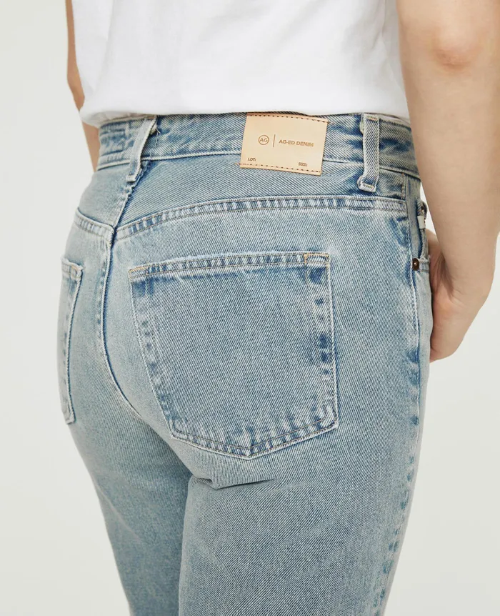 AG Jeans Denim Women Alexxis Crop 21 YEARS ROAD TRIP DESTRUCTED