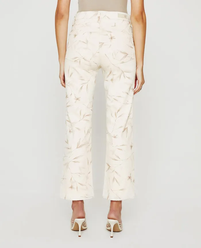 AG Jeans Denim Women Kinsley WINTER FLOWER ALMOND BISCOTTI
