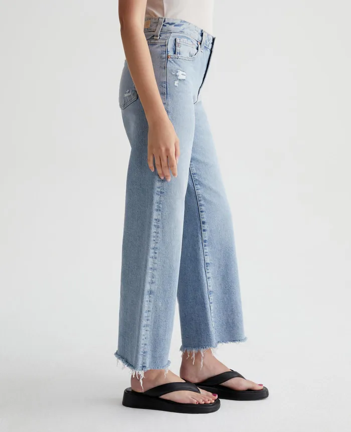 AG Jeans Denim Women Saige Wide Leg Crop WINDSWEPT
