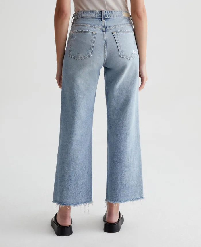 AG Jeans Denim Women Saige Wide Leg Crop WINDSWEPT