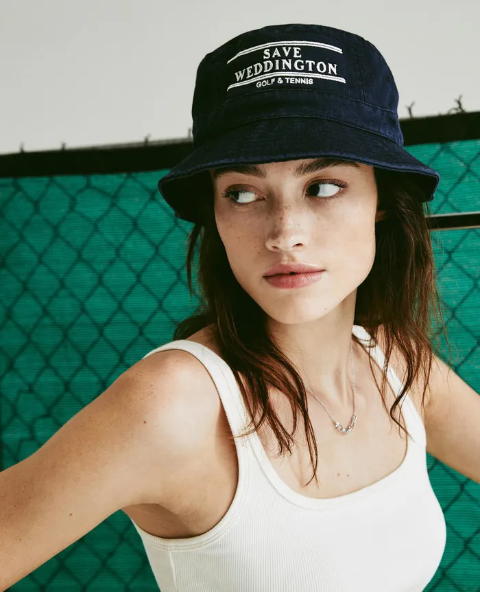AG Jeans Hats WomenMen Weddington Bucket Hat EB SAVE WEDDINGTON COURT NAVY