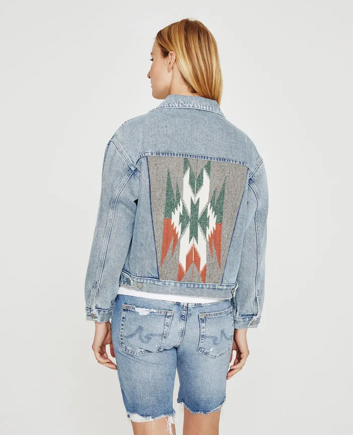 AG Jeans Jackets Women Arllow Jacket CHIMAYO GREY JUNIPER