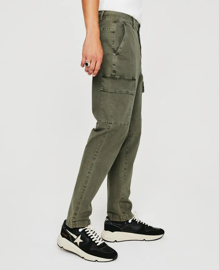 AG Jeans Pants Men Wells Cargo SULFUR ARMORY GREEN