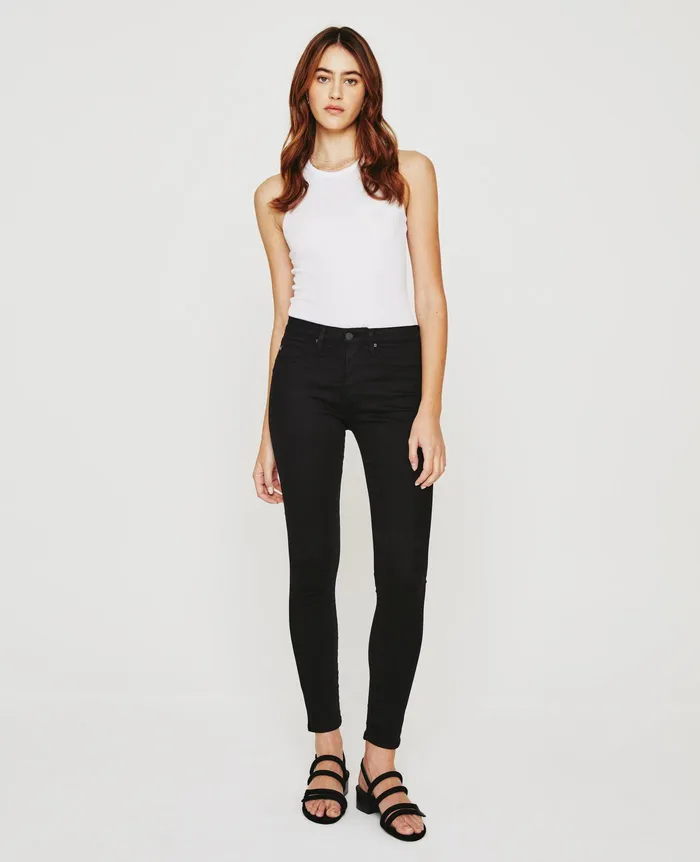 AG Jeans Pants Women Farrah Ankle Seamless SUPER BLACK AG Jeans Pants Women Farrah Ankle Seamless SUPER BLACK