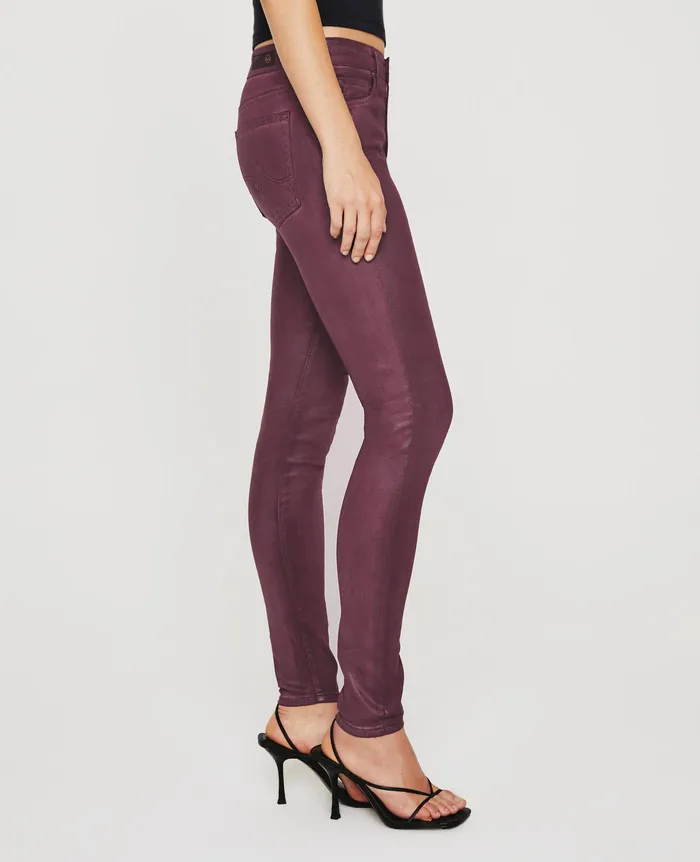 AG Jeans Pants Women Farrah Skinny LTT LT MAROON PEAK AG Jeans Pants Women Farrah Skinny LTT LT MAROON PEAK