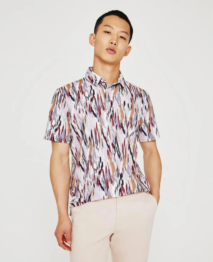 AG Jeans Polos Men Bryce Polo DROPPING INK