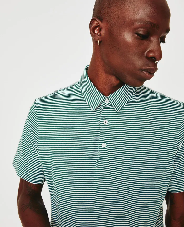 AG Jeans Polos Men Bryce Polo OCEAN STONEIVORY DUST AG Jeans Polos Men Bryce Polo OCEAN STONEIVORY DUST