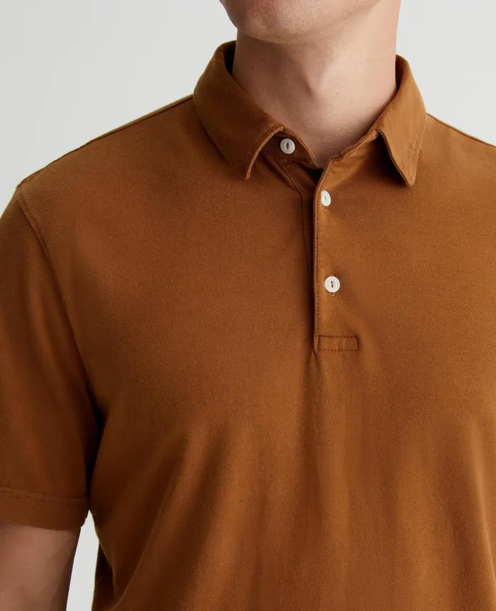 AG Jeans Polos Men Bryce Polo TREE BARK AG Jeans Polos Men Bryce Polo TREE BARK