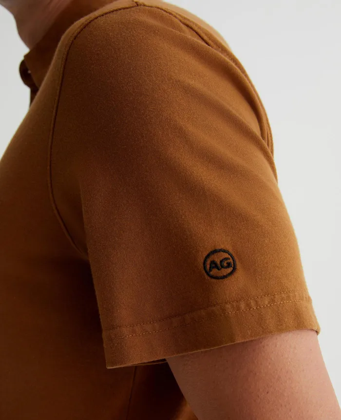 AG Jeans Polos Men Bryce Polo TREE BARK AG Jeans Polos Men Bryce Polo TREE BARK