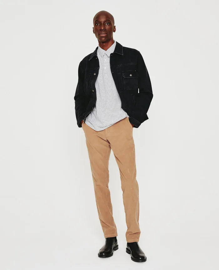 AG Jeans Polos Men Bryce Polo TRUE WHITETRUE BLACK AG Jeans Polos Men Bryce Polo TRUE WHITETRUE BLACK