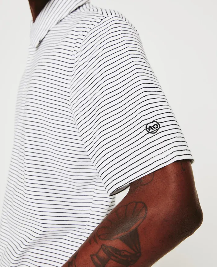 AG Jeans Polos Men Bryce Polo TRUE WHITETRUE BLACK AG Jeans Polos Men Bryce Polo TRUE WHITETRUE BLACK
