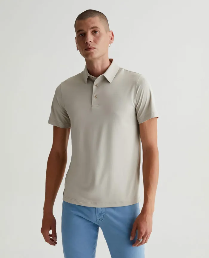 AG Jeans Polos Men Bryce Polo YUMA SAND