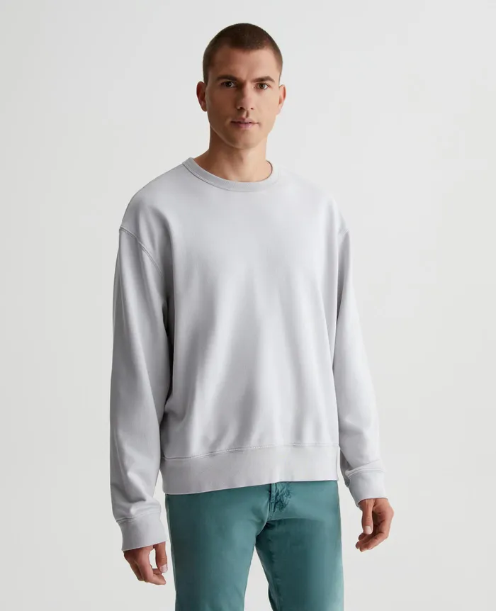 AG Jeans Sweatshirts Men Arc Crew SILVER SMOKE