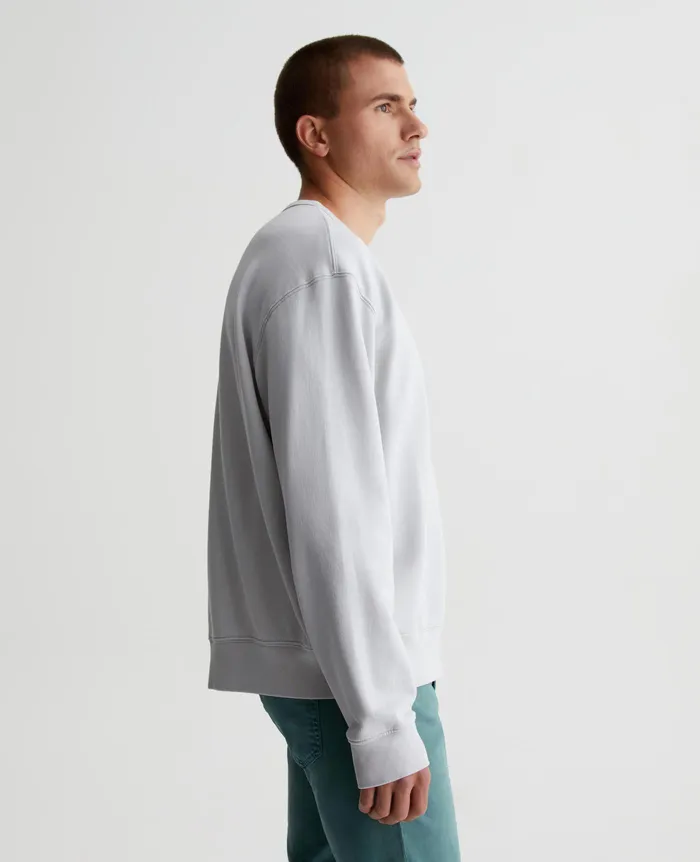 AG Jeans Sweatshirts Men Arc Crew SILVER SMOKE AG Jeans Sweatshirts Men Arc Crew SILVER SMOKE