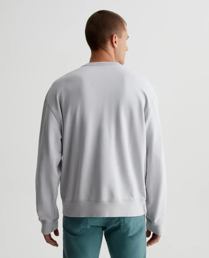 AG Jeans Sweatshirts Men Arc Crew SILVER SMOKE AG Jeans Sweatshirts Men Arc Crew SILVER SMOKE