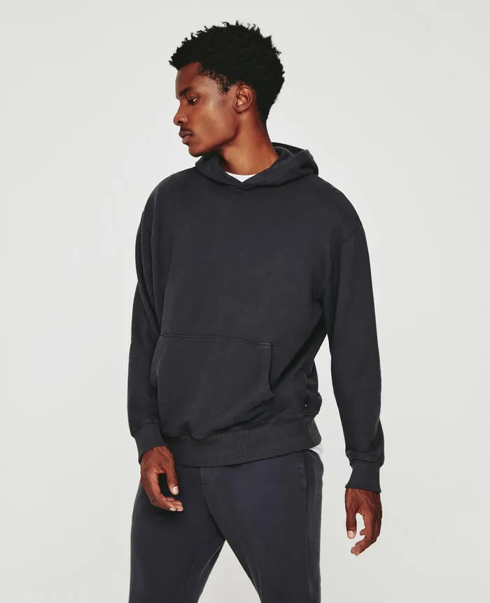 AG Jeans Sweatshirts Men Arc Hoodie INK STONE AG Jeans Sweatshirts Men Arc Hoodie INK STONE