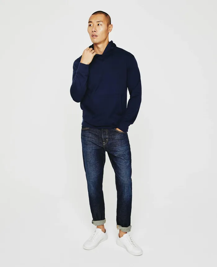 AG Jeans Sweatshirts Men Wesley Hoodie DEEP NAVY AG Jeans Sweatshirts Men Wesley Hoodie DEEP NAVY