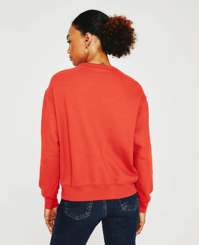 AG Jeans Sweatshirts Women Nova Crew TERRA COTTA AG Jeans Sweatshirts Women Nova Crew TERRA COTTA