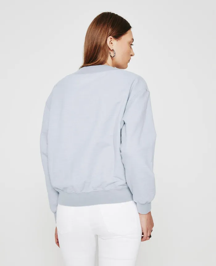 AG Jeans Sweatshirts Women Nova Vee WHITE SANDS AG Jeans Sweatshirts Women Nova Vee WHITE SANDS