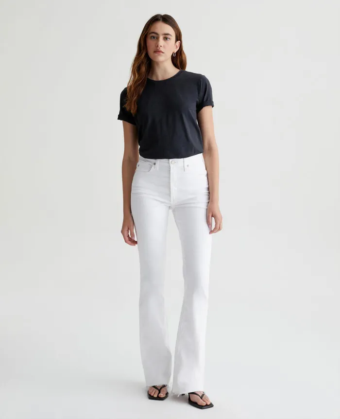 AG Jeans Tees and Tanks Women Jagger Crew 5 YEARS TRUE BLACK AG Jeans Tees and Tanks Women Jagger Crew 5 YEARS TRUE BLACK