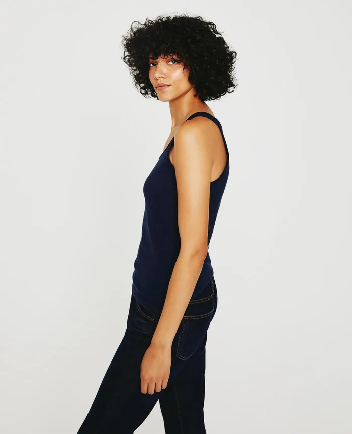 AG Jeans Tees and Tanks Women Jagger Tank DEEP NAVY AG Jeans Tees and Tanks Women Jagger Tank DEEP NAVY