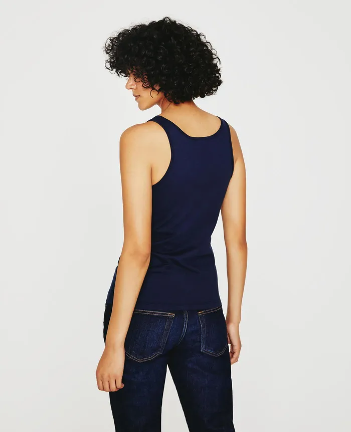 AG Jeans Tees and Tanks Women Jagger Tank DEEP NAVY AG Jeans Tees and Tanks Women Jagger Tank DEEP NAVY