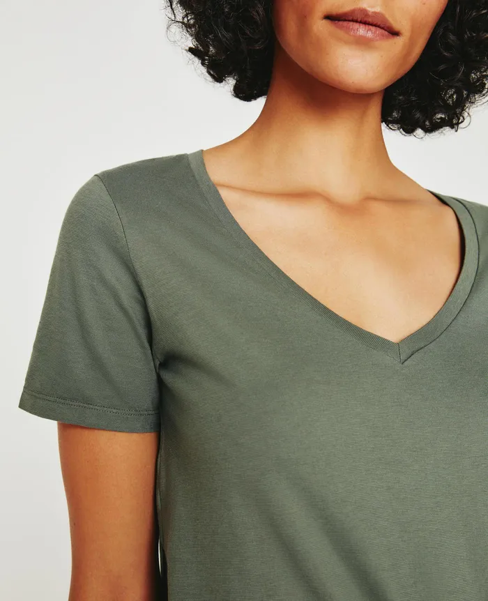 AG Jeans Tees and Tanks Women Jagger Vee HUNTER SAGE
