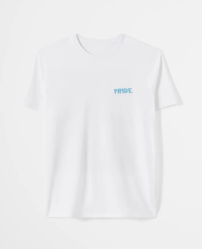 AG Jeans Tees and Tanks WomenMen Bryce Crew PRIDE IS BELONGING TRUE WHITE AG Jeans Tees and Tanks WomenMen Bryce Crew PRIDE IS BELONGING TRUE WHITE