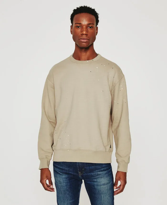 AG Jeans Tees Men Arc Crew STONE DOT NATURAL MULTI