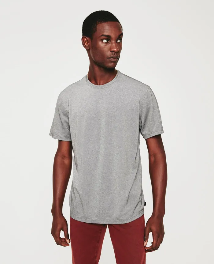 AG Jeans Tees Men Bryce Crew INK STONE