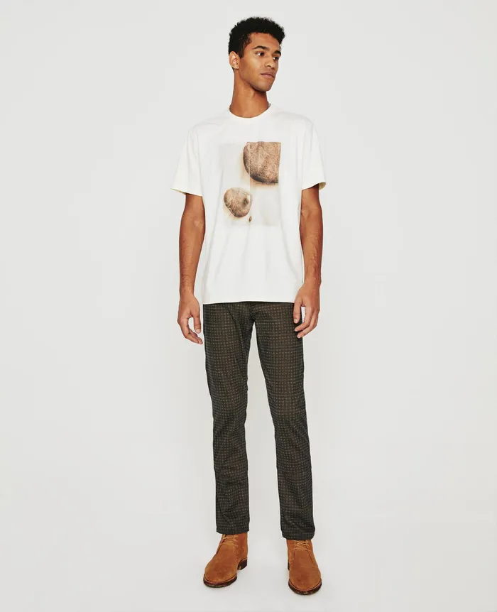 AG Jeans Tees Men Bryce Crew RENEWABLE IVORY DUST AG Jeans Tees Men Bryce Crew RENEWABLE IVORY DUST