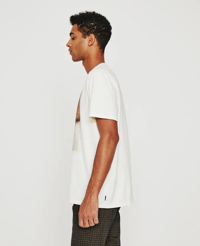 AG Jeans Tees Men Bryce Crew RENEWABLE IVORY DUST AG Jeans Tees Men Bryce Crew RENEWABLE IVORY DUST