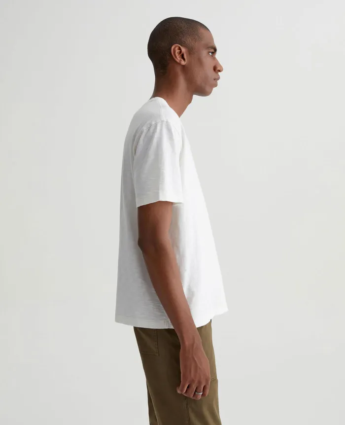 AG Jeans Tees Men Wesley Crew 5 YEARS TRUE WHITE AG Jeans Tees Men Wesley Crew 5 YEARS TRUE WHITE