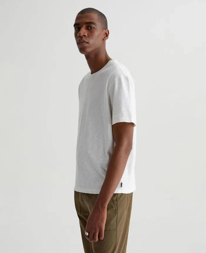 AG Jeans Tees Men Wesley Crew 5 YEARS TRUE WHITE AG Jeans Tees Men Wesley Crew 5 YEARS TRUE WHITE