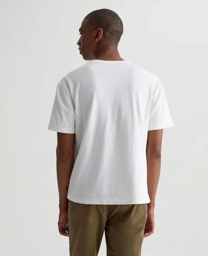 AG Jeans Tees Men Wesley Crew 5 YEARS TRUE WHITE AG Jeans Tees Men Wesley Crew 5 YEARS TRUE WHITE