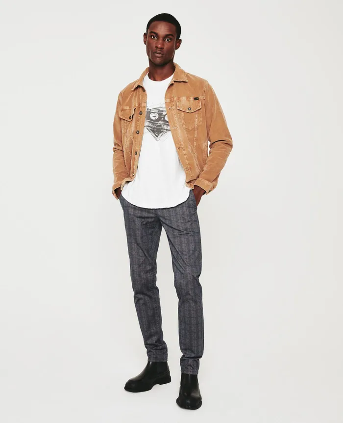 AG Jeans Tees Men Wesley Crew MIX TAPE 5 YEARS TRUE WHITE AG Jeans Tees Men Wesley Crew MIX TAPE 5 YEARS TRUE WHITE