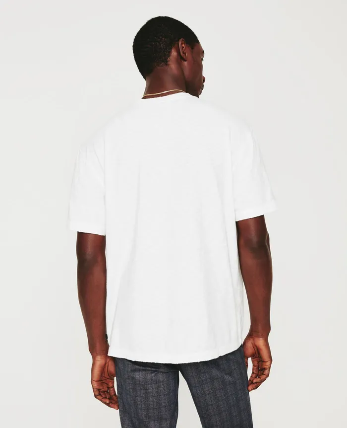 AG Jeans Tees Men Wesley Crew MIX TAPE 5 YEARS TRUE WHITE AG Jeans Tees Men Wesley Crew MIX TAPE 5 YEARS TRUE WHITE