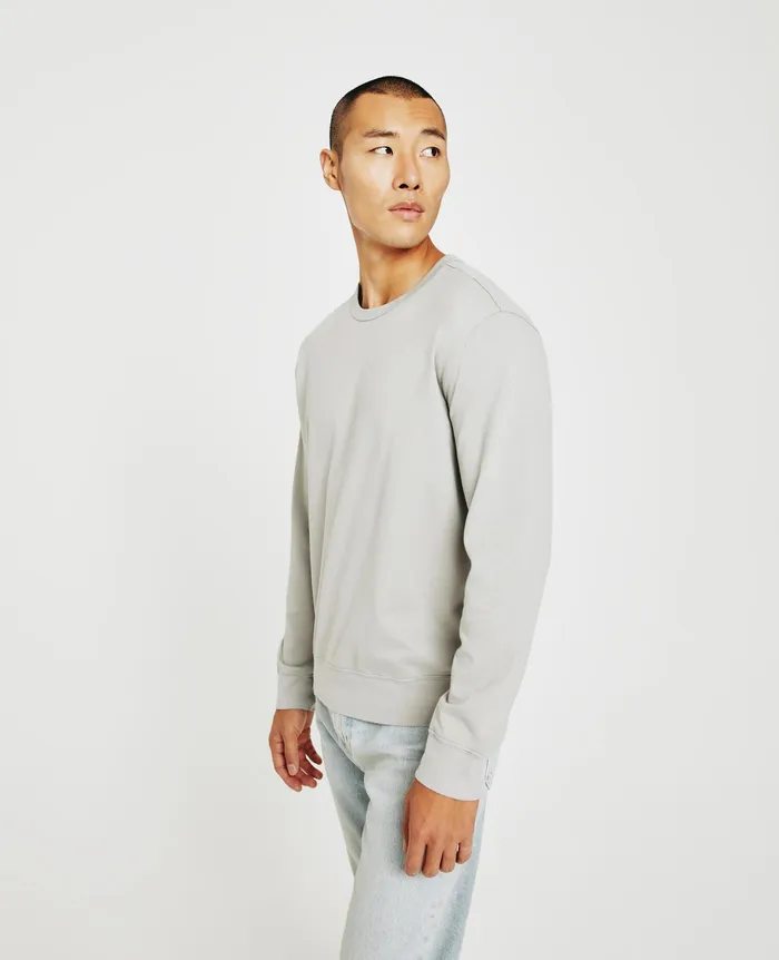 AG Jeans Tees Men Wesley Pullover SILVER GREY AG Jeans Tees Men Wesley Pullover SILVER GREY