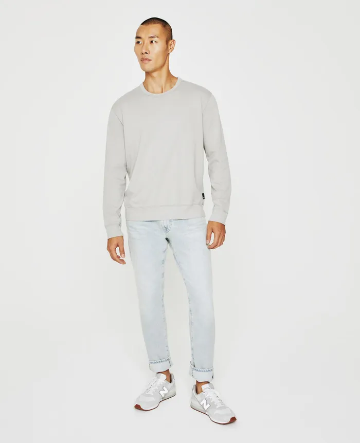 AG Jeans Tees Men Wesley Pullover SILVER GREY AG Jeans Tees Men Wesley Pullover SILVER GREY